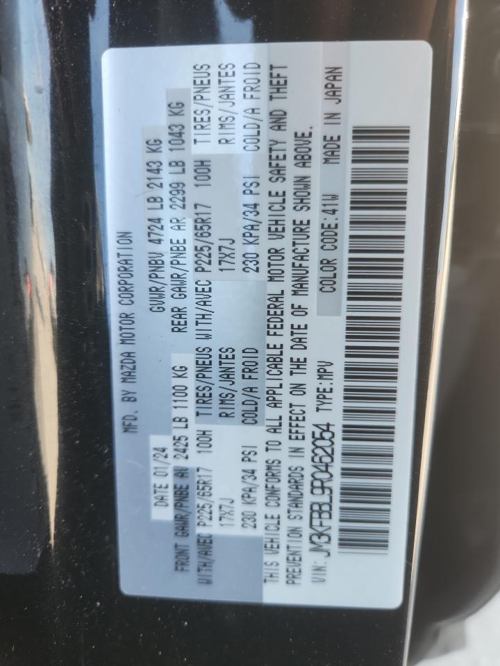 2024 Mazda Cx-5 Select VIN: JM3KFBBL9R0462054 Lot: 81492645