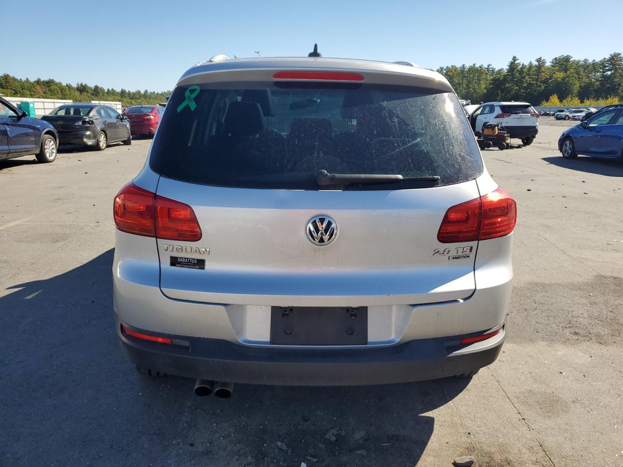 2014 Volkswagen Tiguan S VIN: WVGBV3AX9EW573681 Lot: 81641635