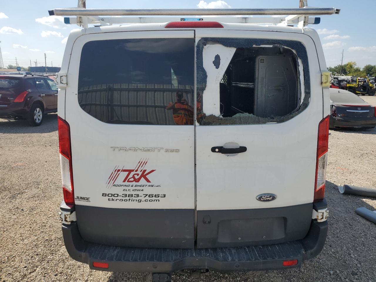 2018 Ford Transit T-250 VIN: 1FTYR1ZM9JKA35002 Lot: 80457425