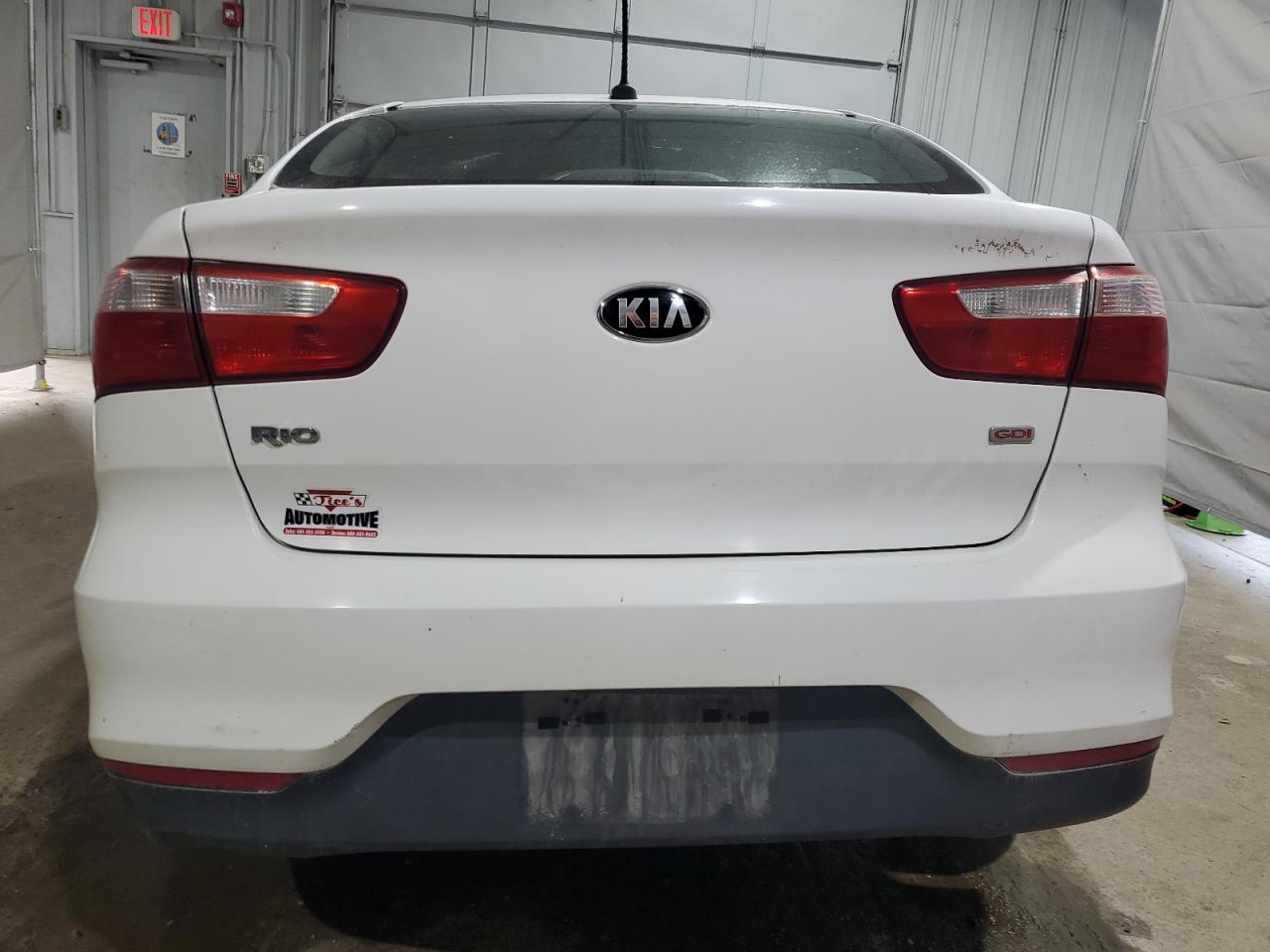 2016 Kia Rio Lx VIN: KNADM4A36G6547624 Lot: 71683545