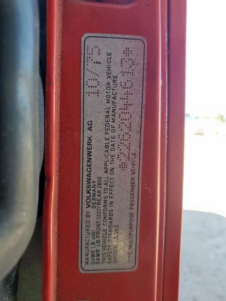 1976 Volkswagen Vanagon VIN: 2262044613 Lot: 80012625