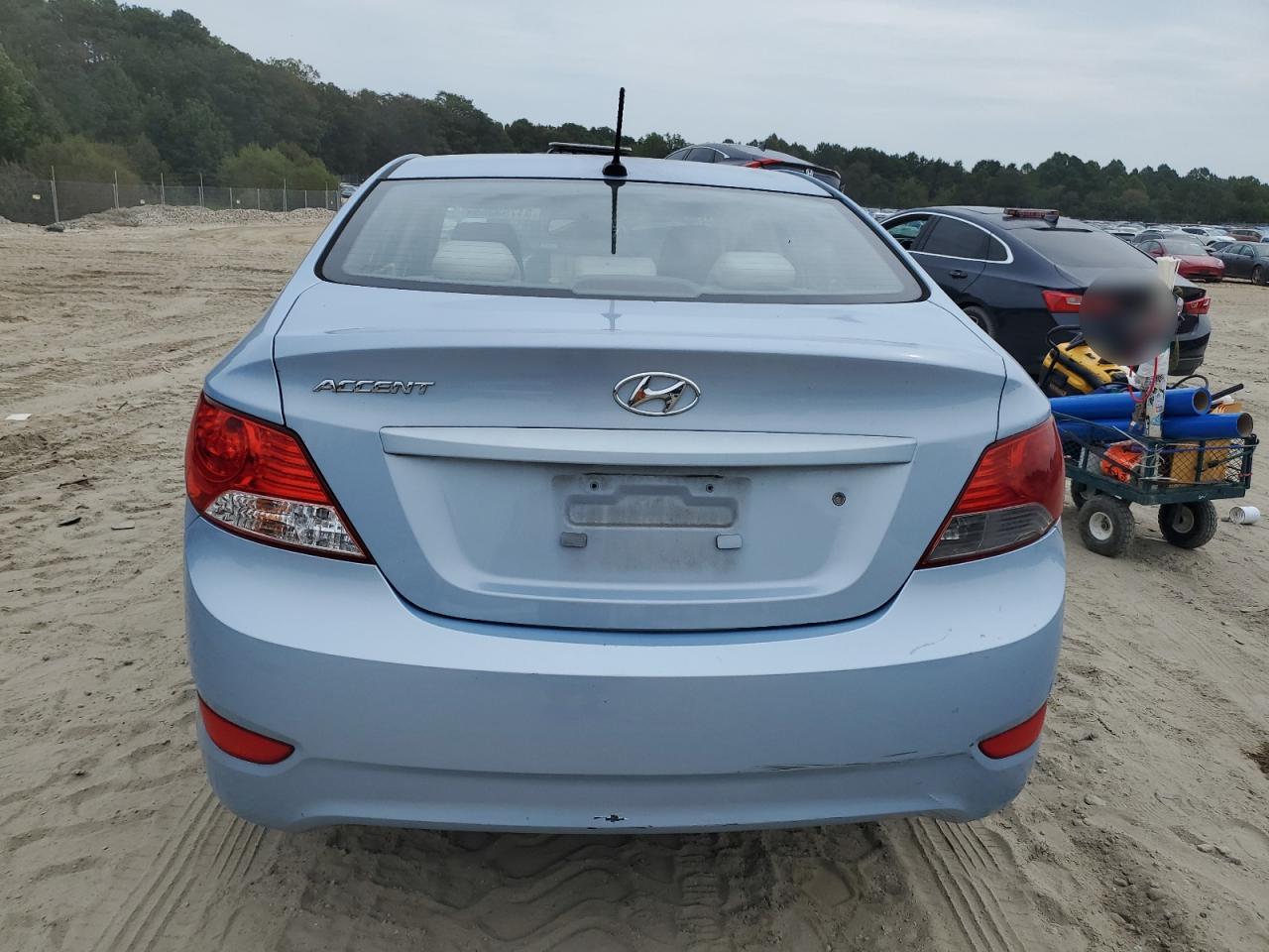 2012 Hyundai Accent Gls VIN: KMHCT4AE7CU250303 Lot: 81753355