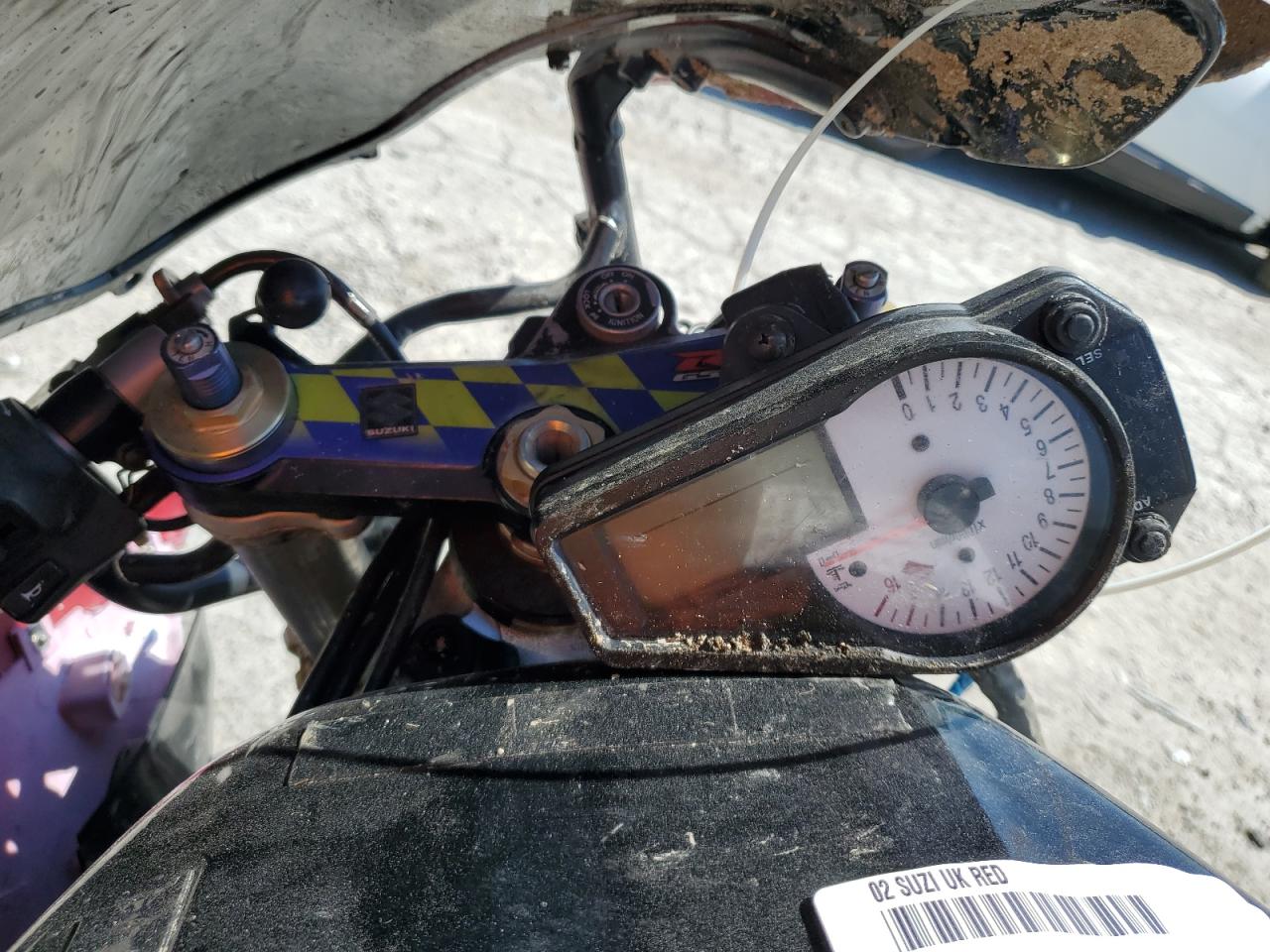 2002 Suzuki Gsx-R600 VIN: JS1GN7BAX22107511 Lot: 71104015