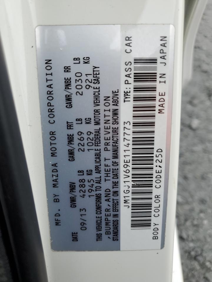 2014 Mazda 6 Touring VIN: JM1GJ1V69E1147773 Lot: 80089705