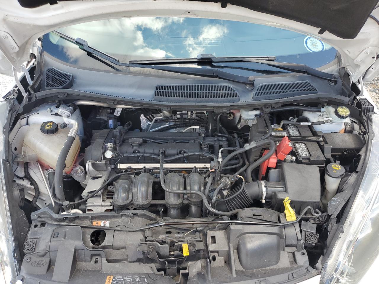 2019 Ford Fiesta Se VIN: 3FADP4BJ1KM128165 Lot: 71029545
