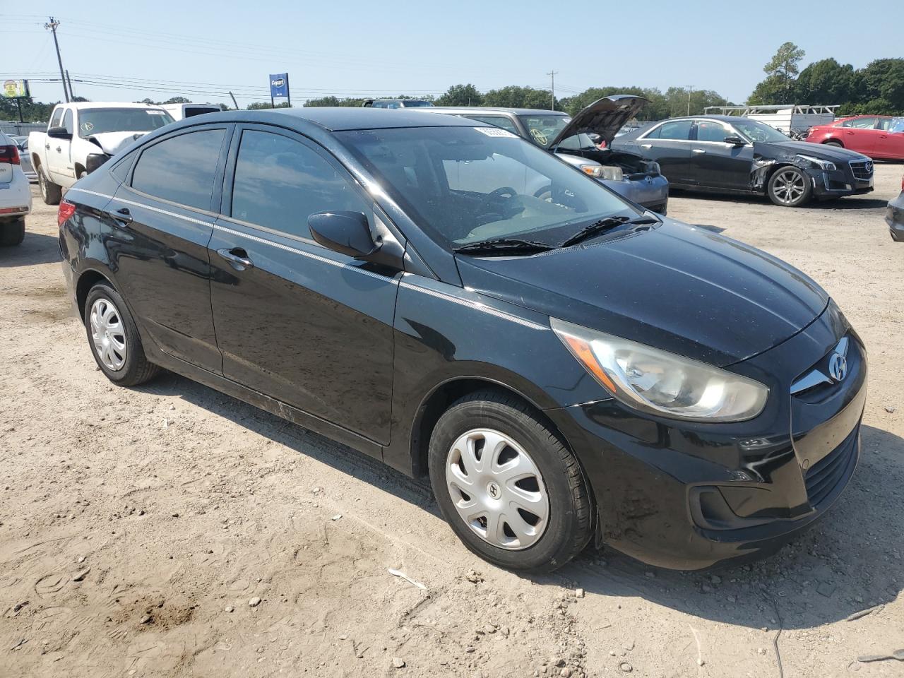 2012 Hyundai Accent Gls VIN: KMHCT4AE3CU248211 Lot: 80568875