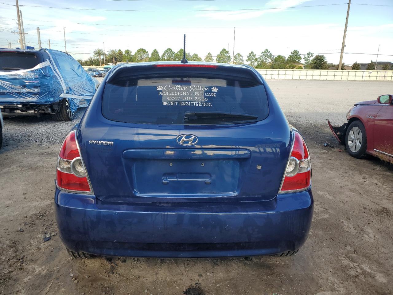 2011 Hyundai Accent Gl VIN: KMHCM3AC5BU197962 Lot: 83777655