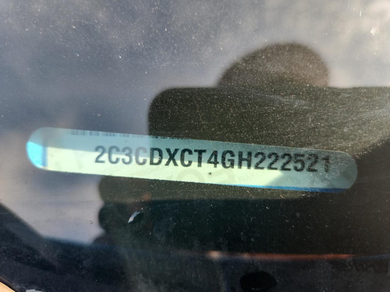 2016 Dodge Charger R/T VIN: 2C3CDXCT4GH222521 Lot: 81613635