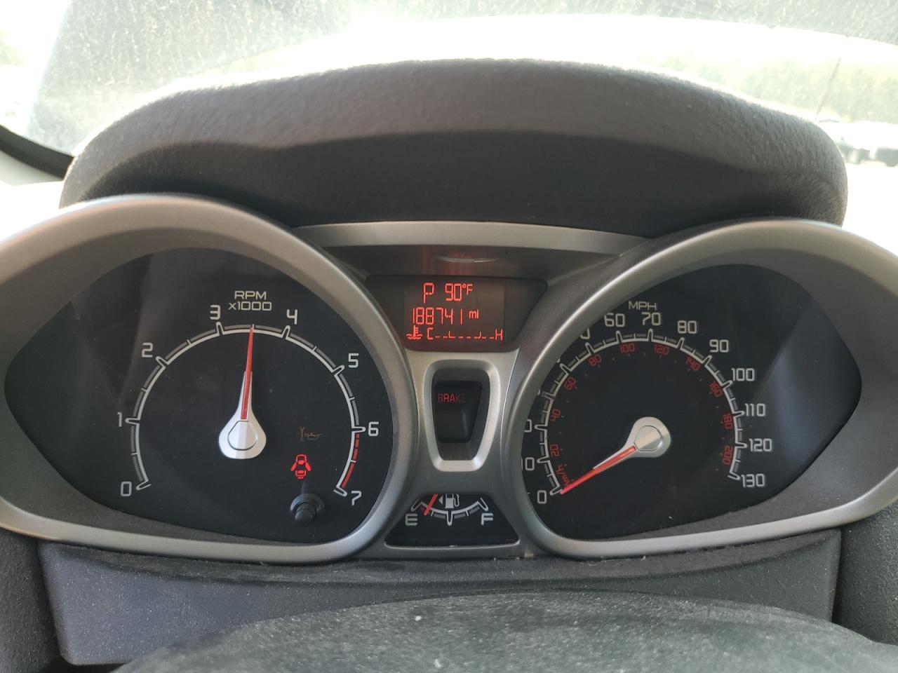 2013 Ford Fiesta Se VIN: 3FADP4BJ8DM184705 Lot: 81127365