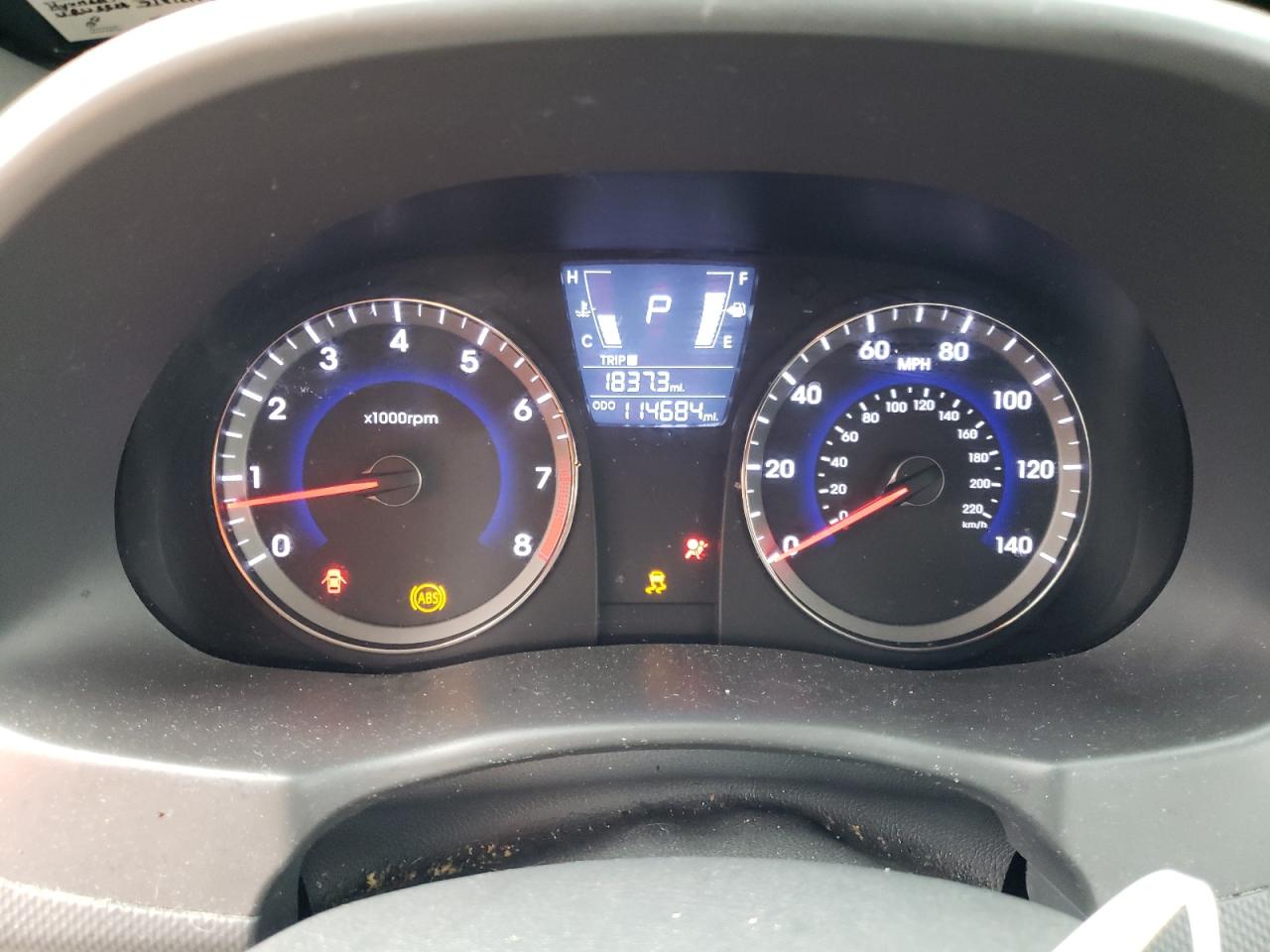 2013 Hyundai Accent Gls VIN: KMHCT4AE1DU502693 Lot: 84023305