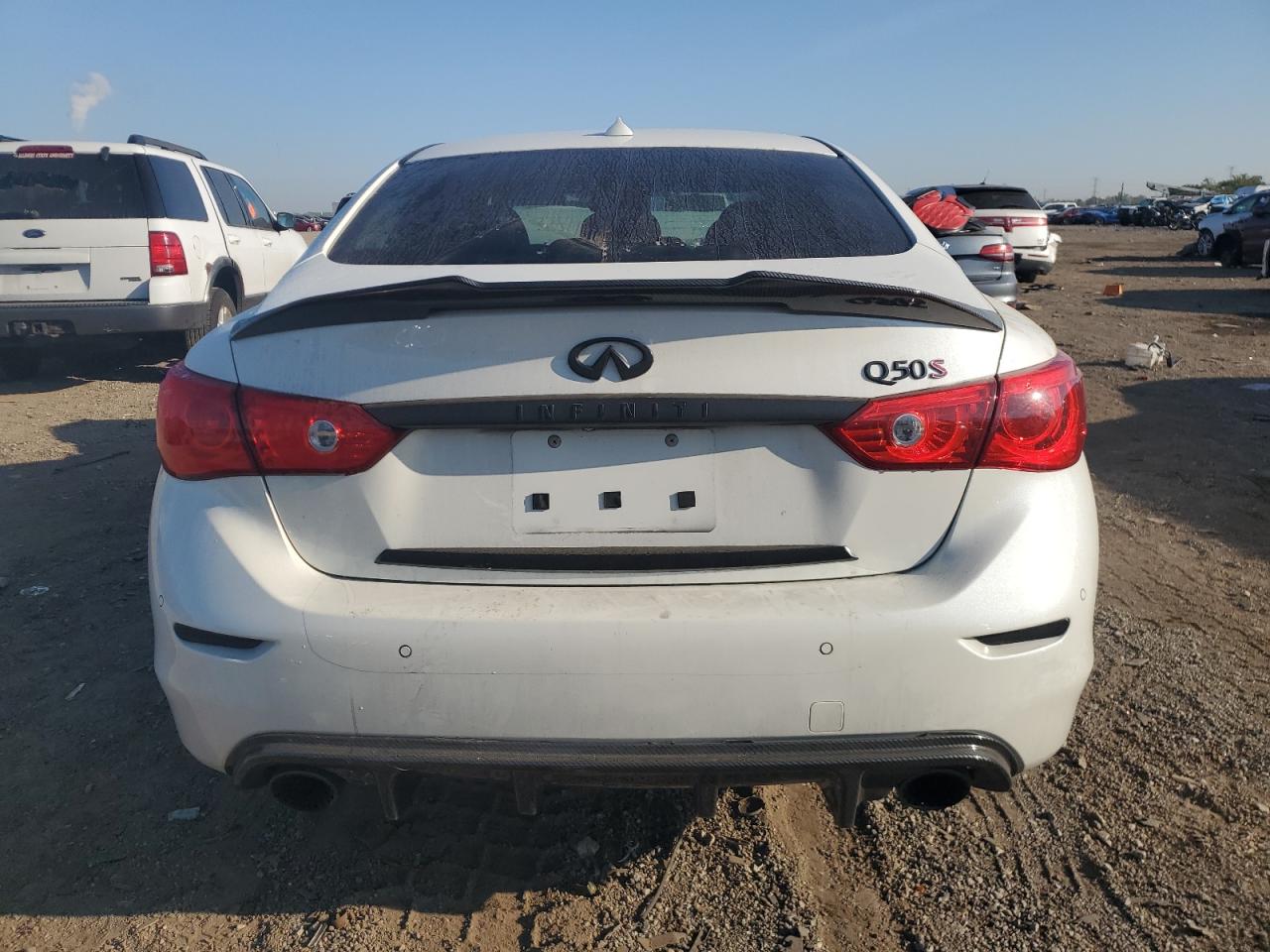 2017 Infiniti Q50 Red Sport 400 VIN: JN1FV7AR3HM871788 Lot: 81396575