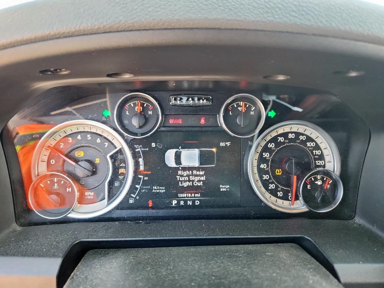 2014 Ram 1500 Slt VIN: 1C6RR7LT8ES433273 Lot: 80133695