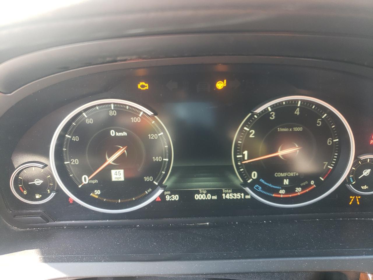 2014 BMW 750 Li VIN: WBAYE8C50ED780444 Lot: 81430935