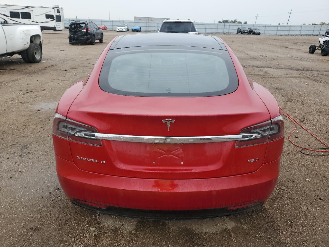 2017 Tesla Model S VIN: 5YJSA1E2XHF208261 Lot: 81592285