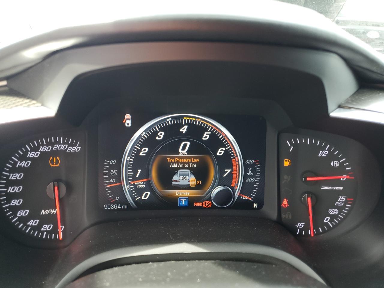 2016 Chevrolet Corvette Z06 3Lz VIN: 1G1YT2D60G5607297 Lot: 71699195