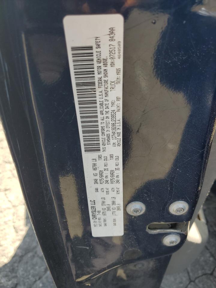 2008 Dodge Ram 1500 St VIN: 1D7HA18208J239524 Lot: 71359775