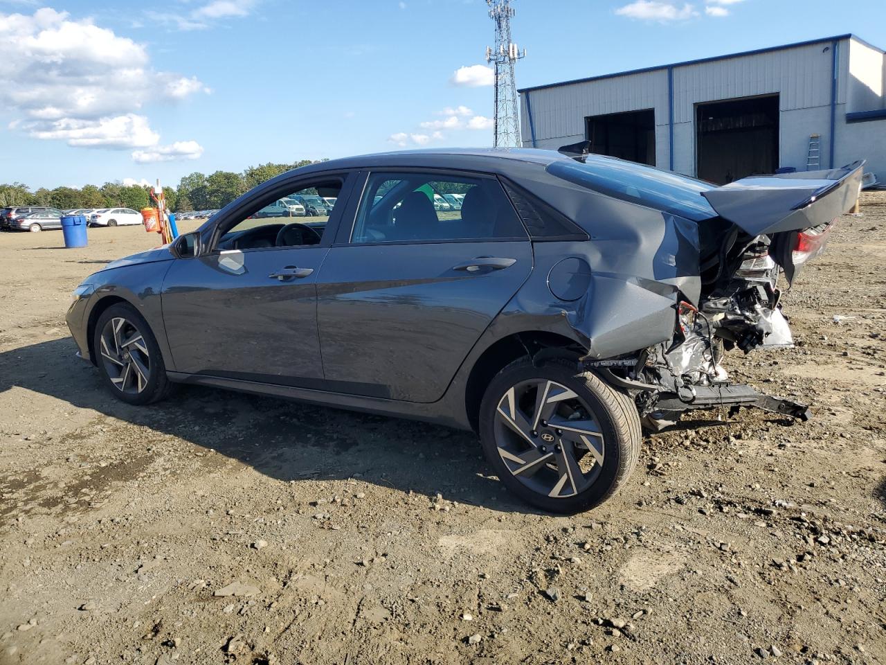 2025 Hyundai Elantra Sel Sport grey null gasoline KMHLM4DG3SU925492 photo #3
