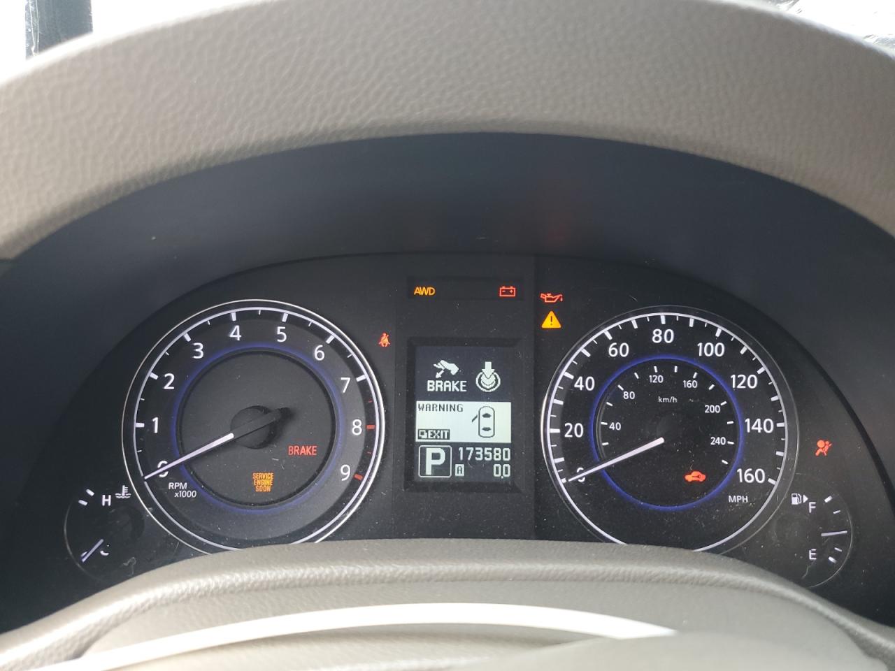 2012 Infiniti G37 VIN: JN1CV6ARXCM972848 Lot: 80635075