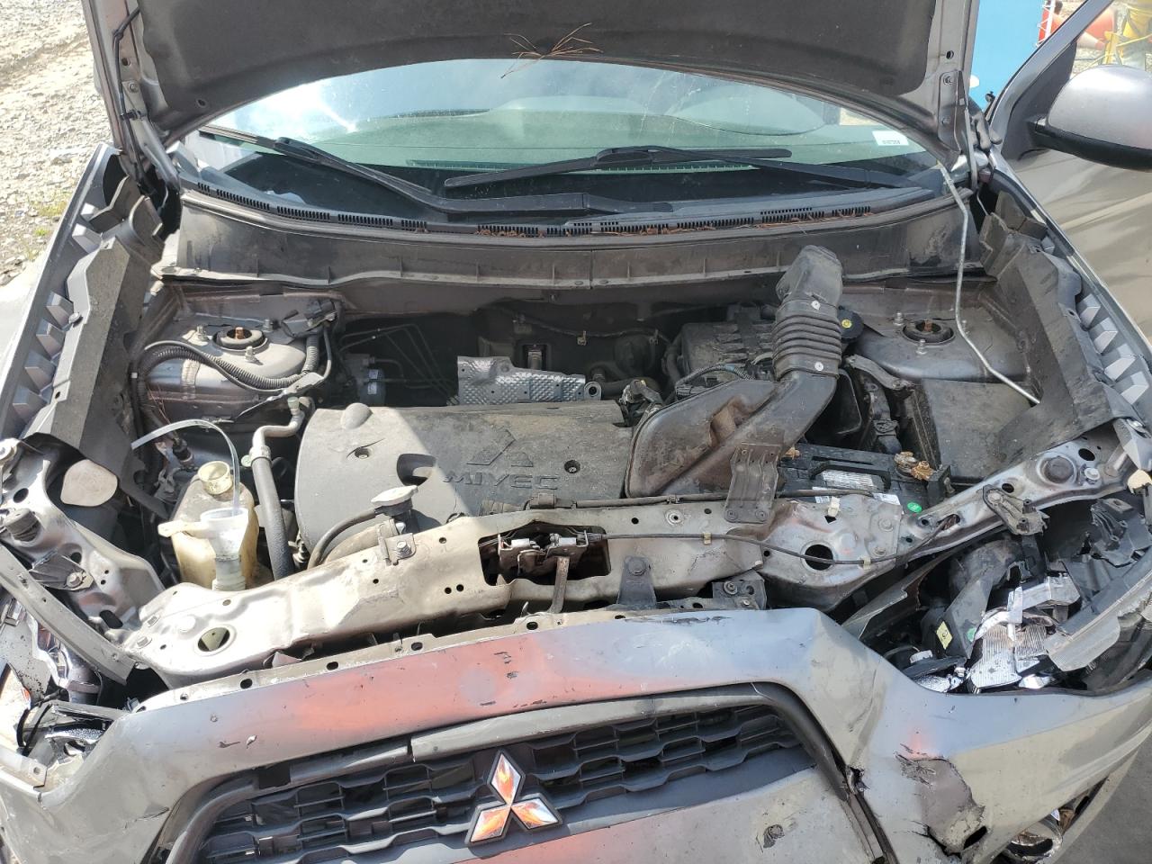 2014 Mitsubishi Outlander Sport Es VIN: 4A4AP3AU2EE030302 Lot: 71395855