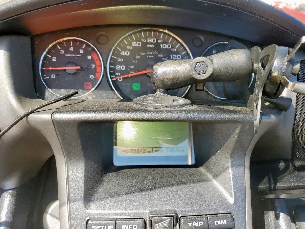 2007 Honda Gl1800 VIN: 1HFSC47F17A601994 Lot: 71849755