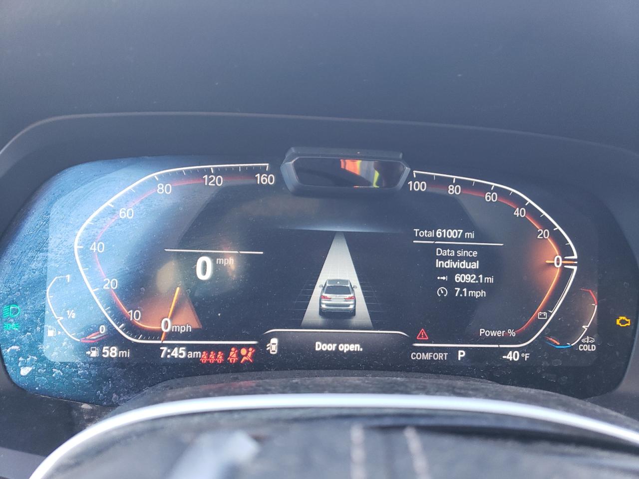 2021 BMW X7 xDrive40I VIN: 5UXCW2C01M9E76067 Lot: 71273185