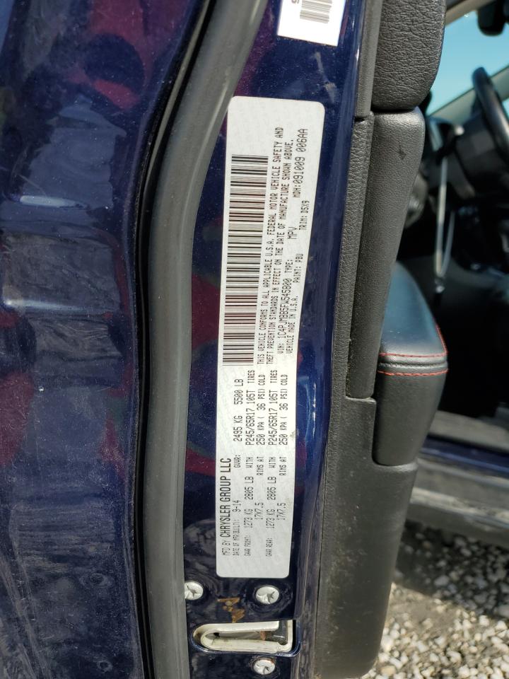 2015 Jeep Cherokee Trailhawk VIN: 1C4PJMBB5FW545800 Lot: 70393975