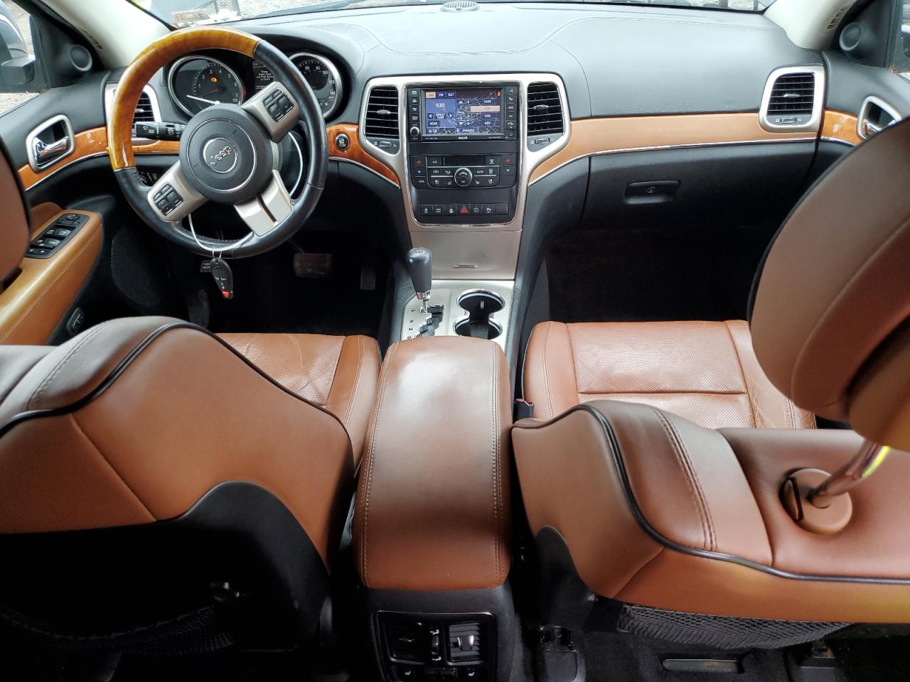 2013 Jeep Grand Cherokee Overland VIN: 1C4RJFCT6DC581098 Lot: 81144075