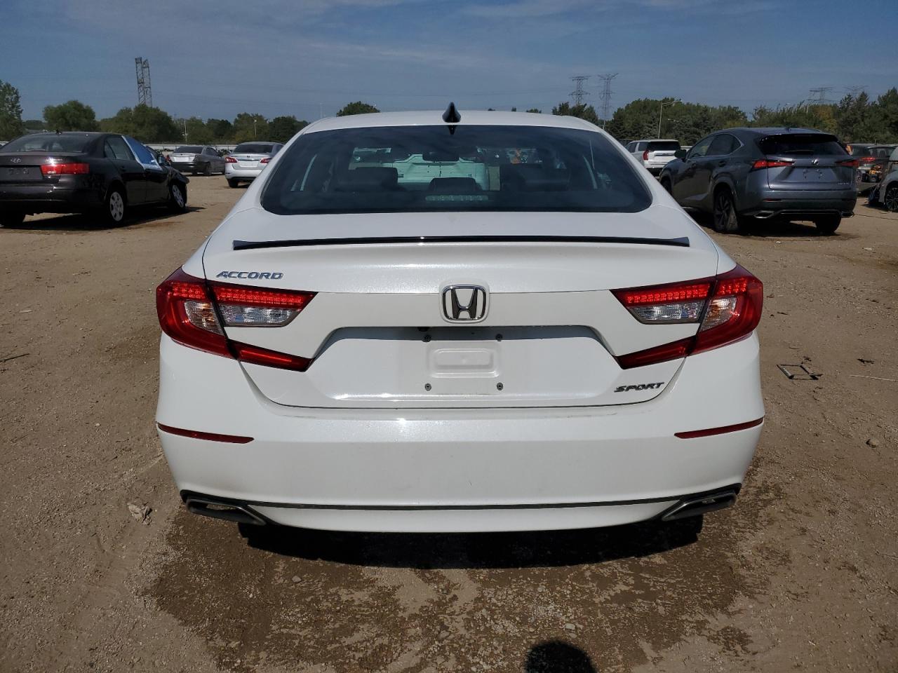 2021 Honda Accord Sport VIN: 1HGCV1F3XMA038567 Lot: 80008805