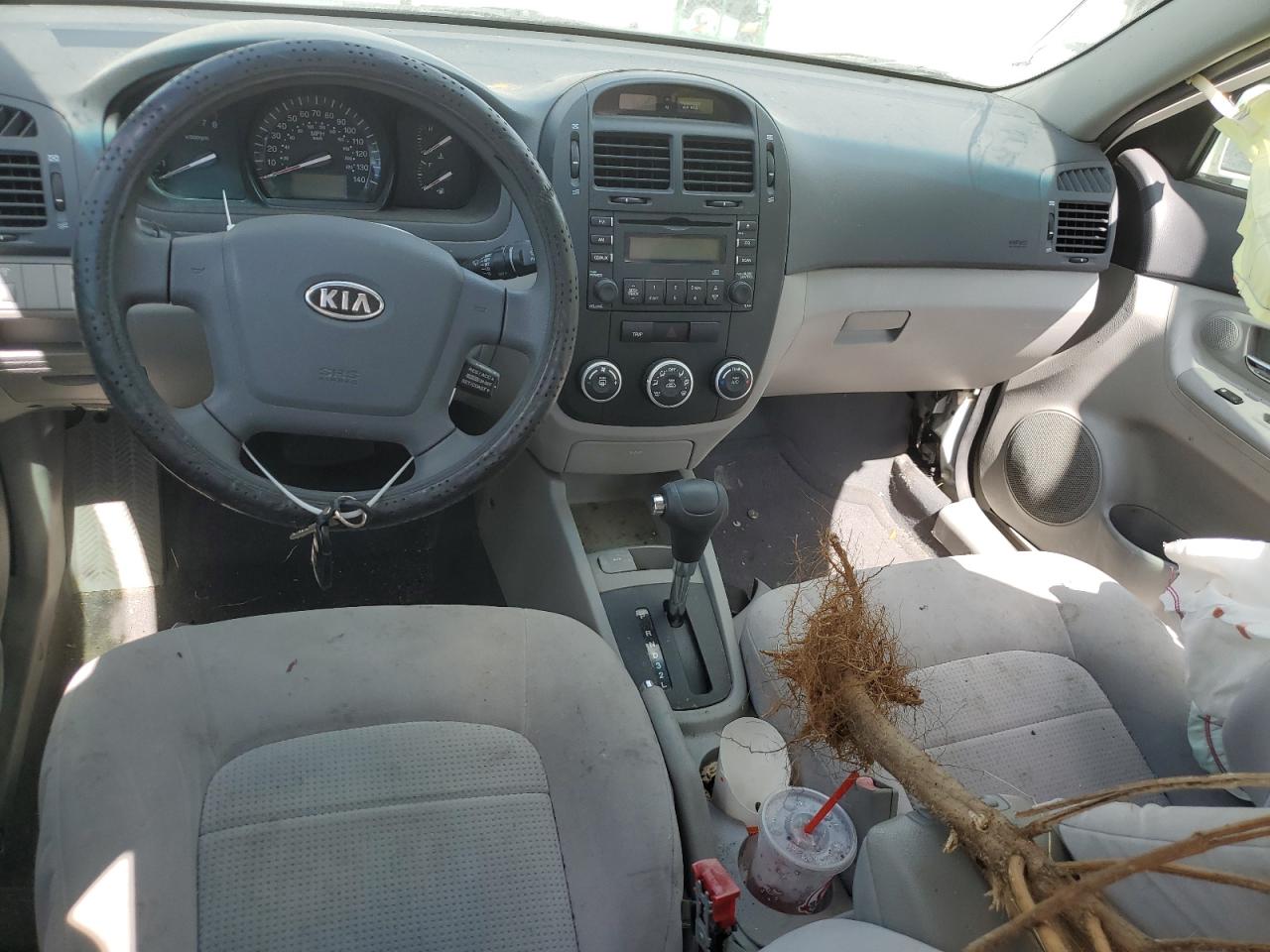 2008 Kia Spectra Ex VIN: KNAFE121185492217 Lot: 84257375