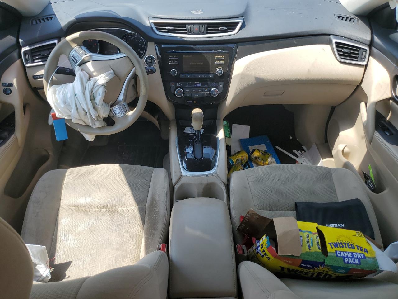 2015 Nissan Rogue S VIN: 5N1AT2MK0FC787151 Lot: 81220805