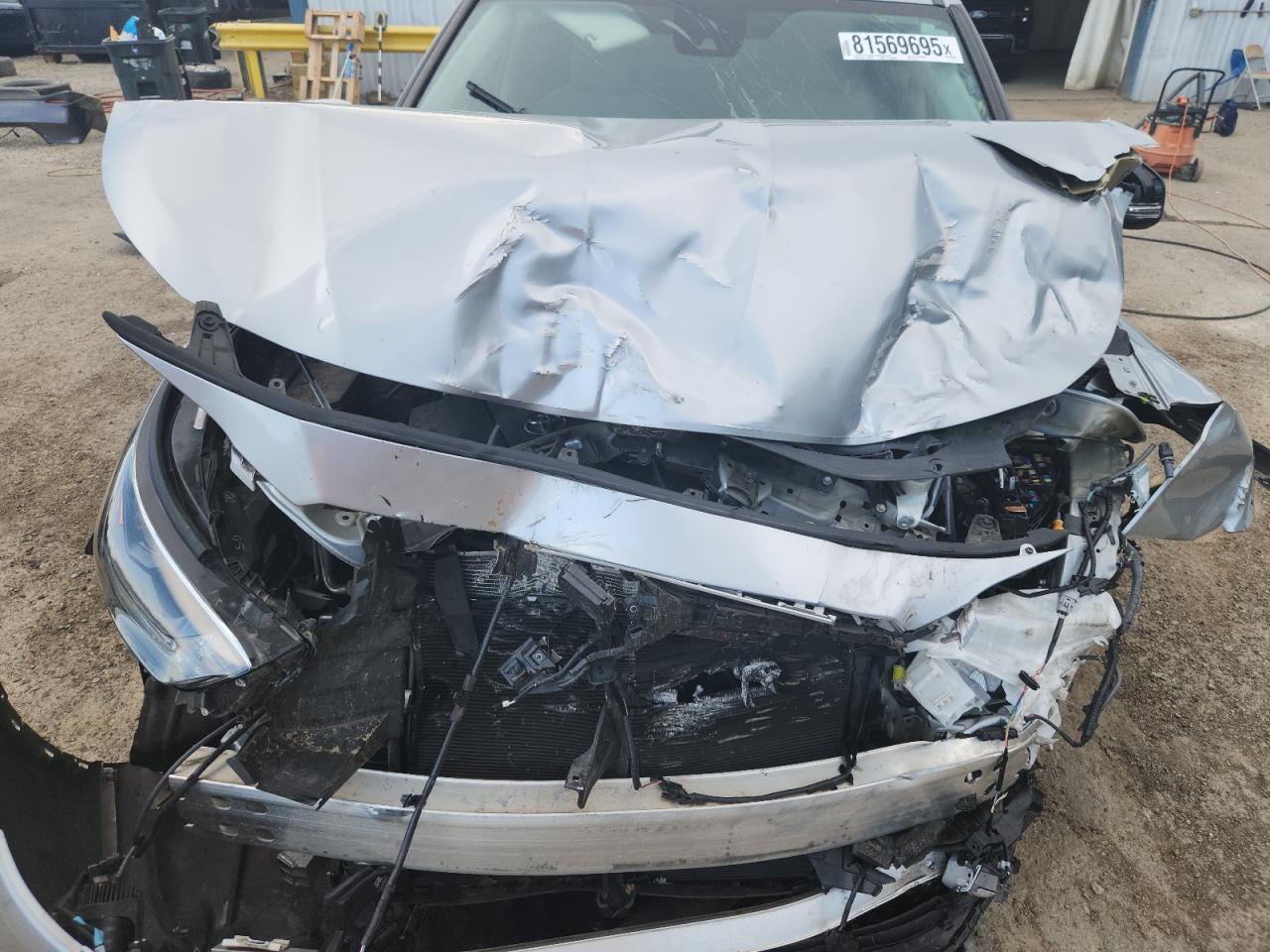 2021 Toyota Highlander L VIN: 5TDZZRAH1MS518160 Lot: 81569695