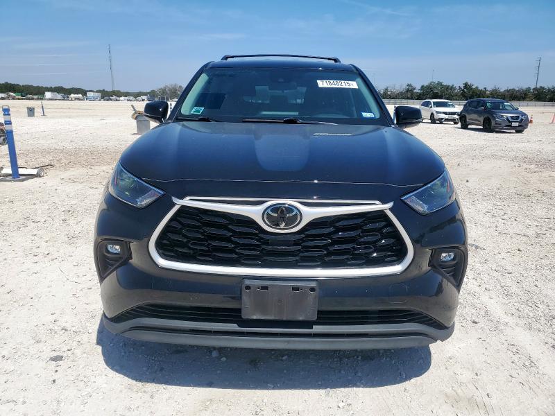  TOYOTA HIGHLANDER 2022 Черный