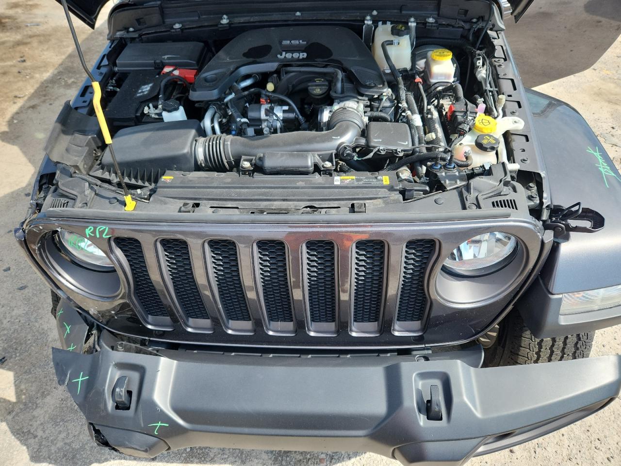 2021 Jeep Wrangler Unlimited Sport VIN: 1C4HJXDGXMW703169 Lot: 71436955
