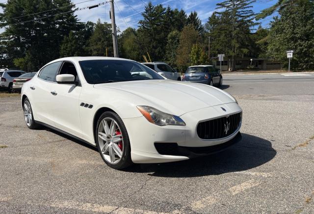 Sedans MASERATI QUATTROPOR 2014 White