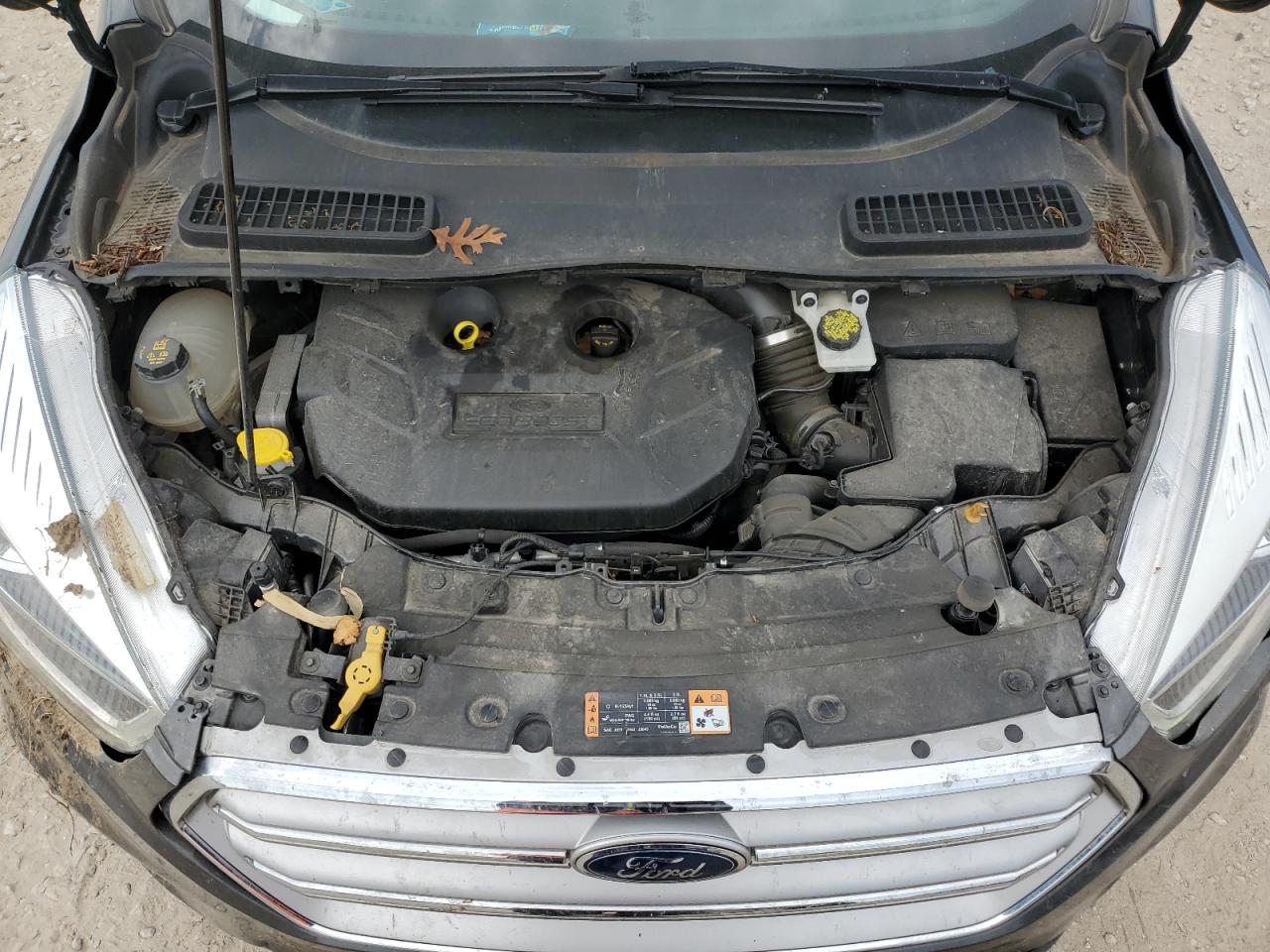 2017 Ford Escape Titanium VIN: 1FMCU0J9XHUD19775 Lot: 80010975