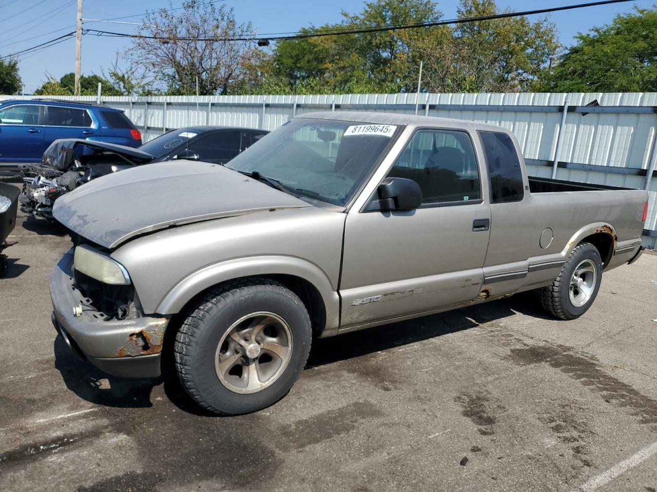 CHEVROLET S10 2003. Lot# 81199645. VIN 1GCCS19X238225667. Photo 1