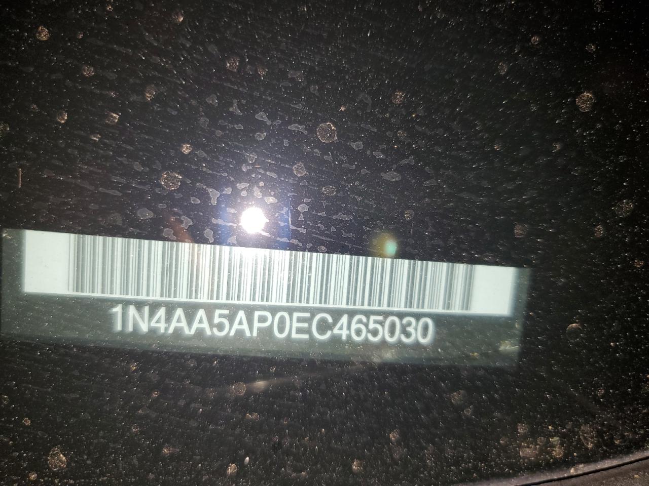 2014 Nissan Maxima S VIN: 1N4AA5AP0EC465030 Lot: 80035005