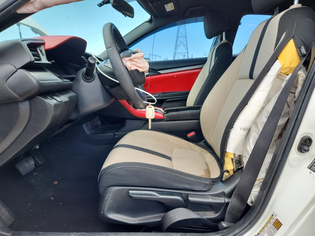 2018 Honda Civic Lx VIN: SHHFK7H2XJU401737 Lot: 81093875