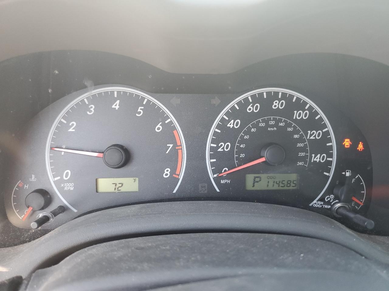 2010 Toyota Corolla Base VIN: 1NXBU4EE9AZ260587 Lot: 80446025