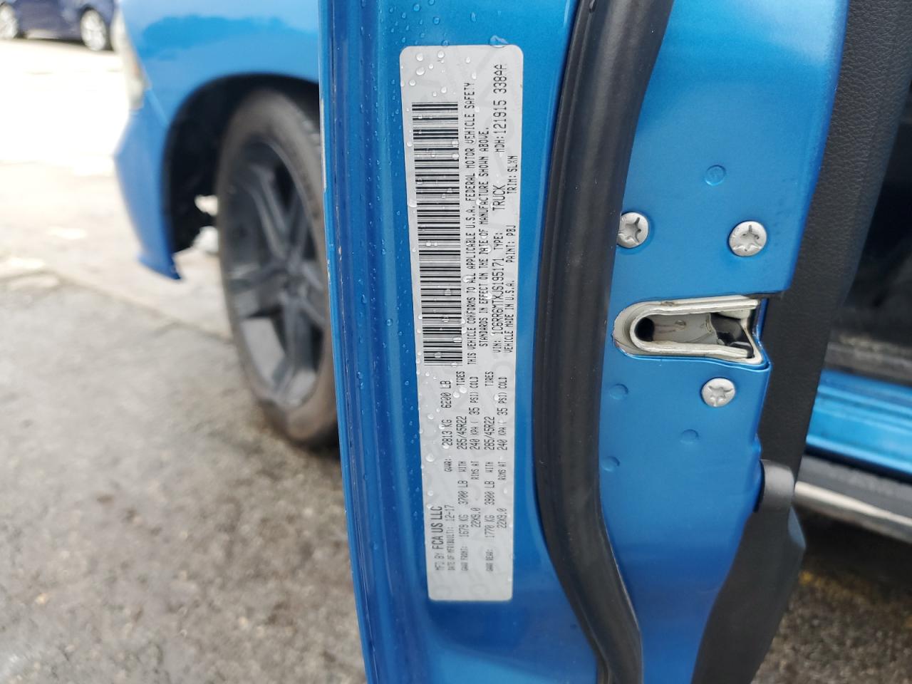 2018 Ram 1500 Sport VIN: 1C6RR6MTXJS195171 Lot: 70311785