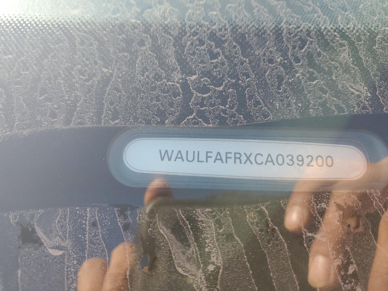 2012 Audi A5 Premium Plus VIN: WAULFAFRXCA039200 Lot: 94996735