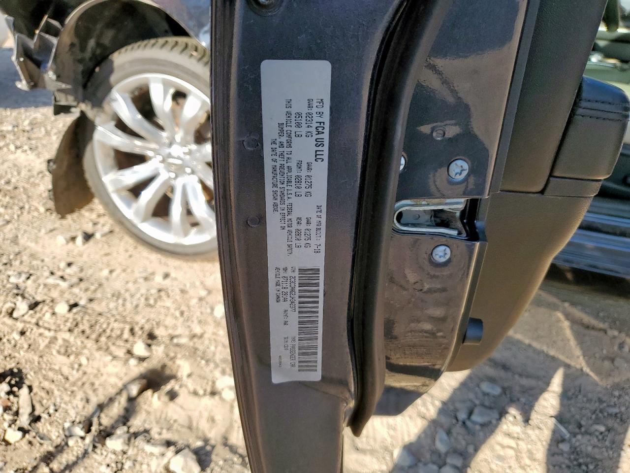 2018 Chrysler 300 Touring VIN: 2C3CCAAG2JH342377 Lot: 81717175