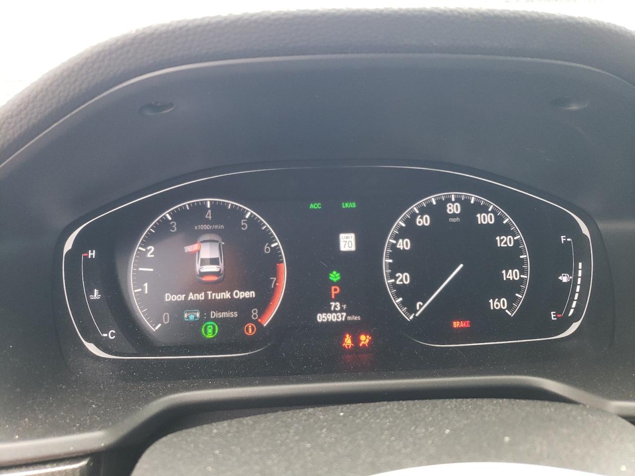 2020 Honda Accord Sport VIN: 1HGCV1F30LA073536 Lot: 84371135