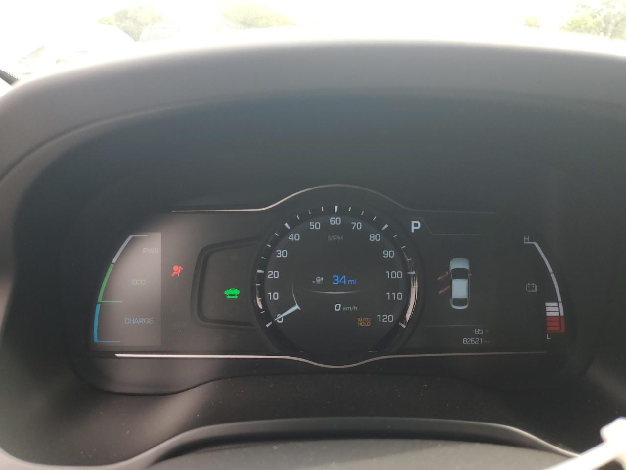 2017 Hyundai Ioniq Limited VIN: KMHC85LH3HU013975 Lot: 82031555
