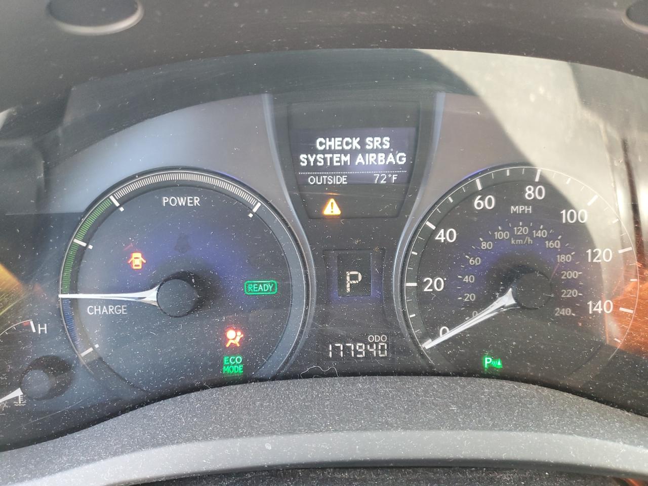 2012 Lexus Rx 450H VIN: JTJBC1BA3C2424497 Lot: 80832285