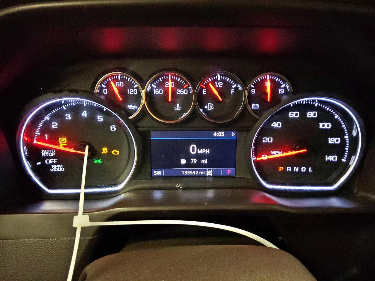 2019 Chevrolet Silverado K1500 Rst VIN: 3GCUYEED4KG111605 Lot: 81244235