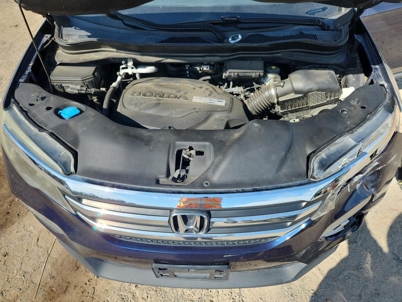 2016 Honda Pilot Lx VIN: 5FNYF5H14GB012966 Lot: 72063355