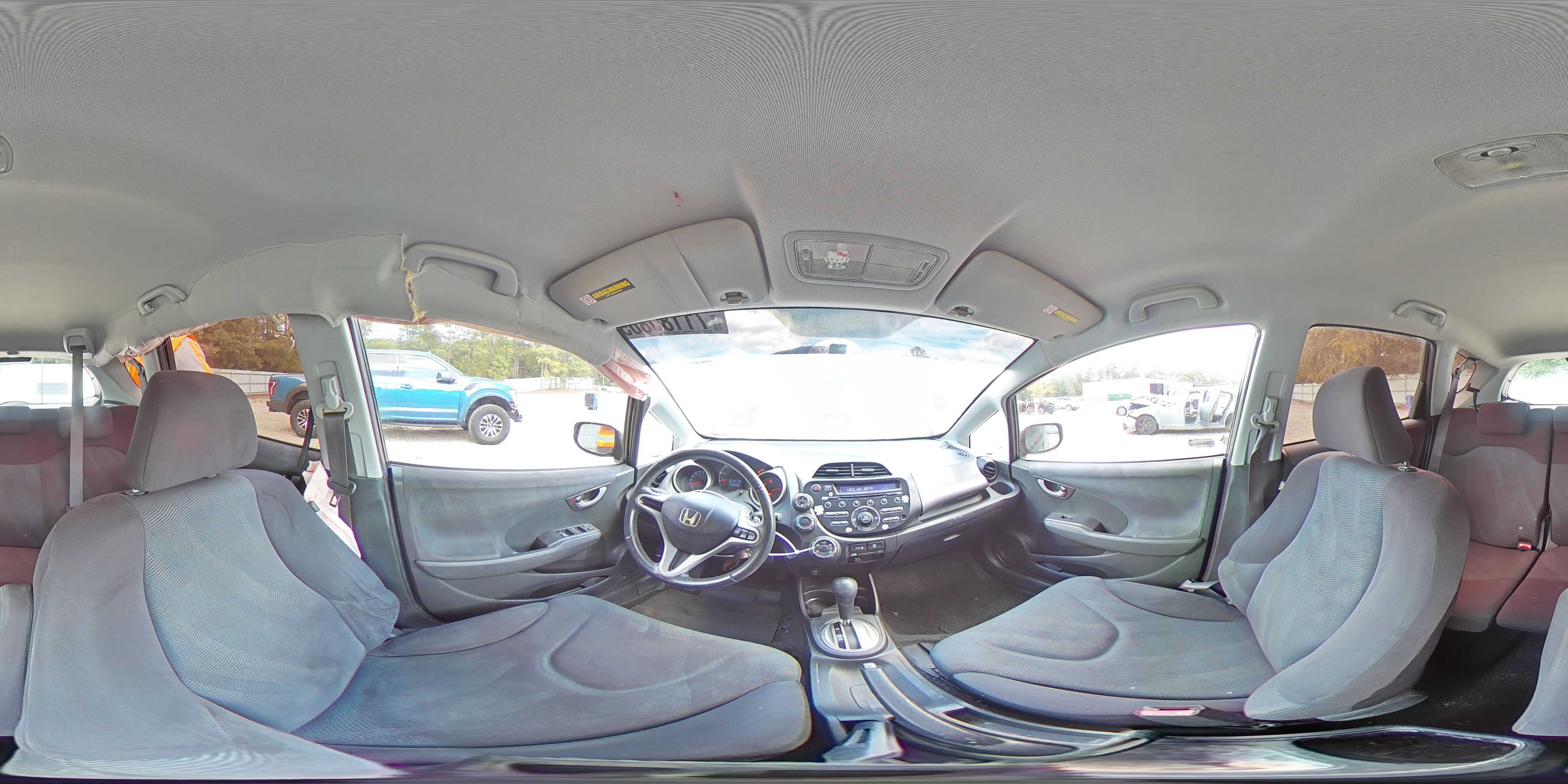 2010 Honda Fit Sport VIN: JHMGE8H43AC014043 Lot: 71180805