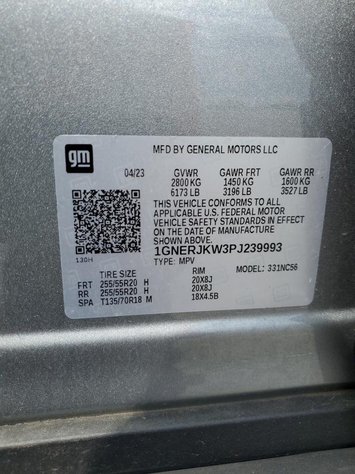 2023 Chevrolet Traverse Rs VIN: 1GNERJKW3PJ239993 Lot: 70573875