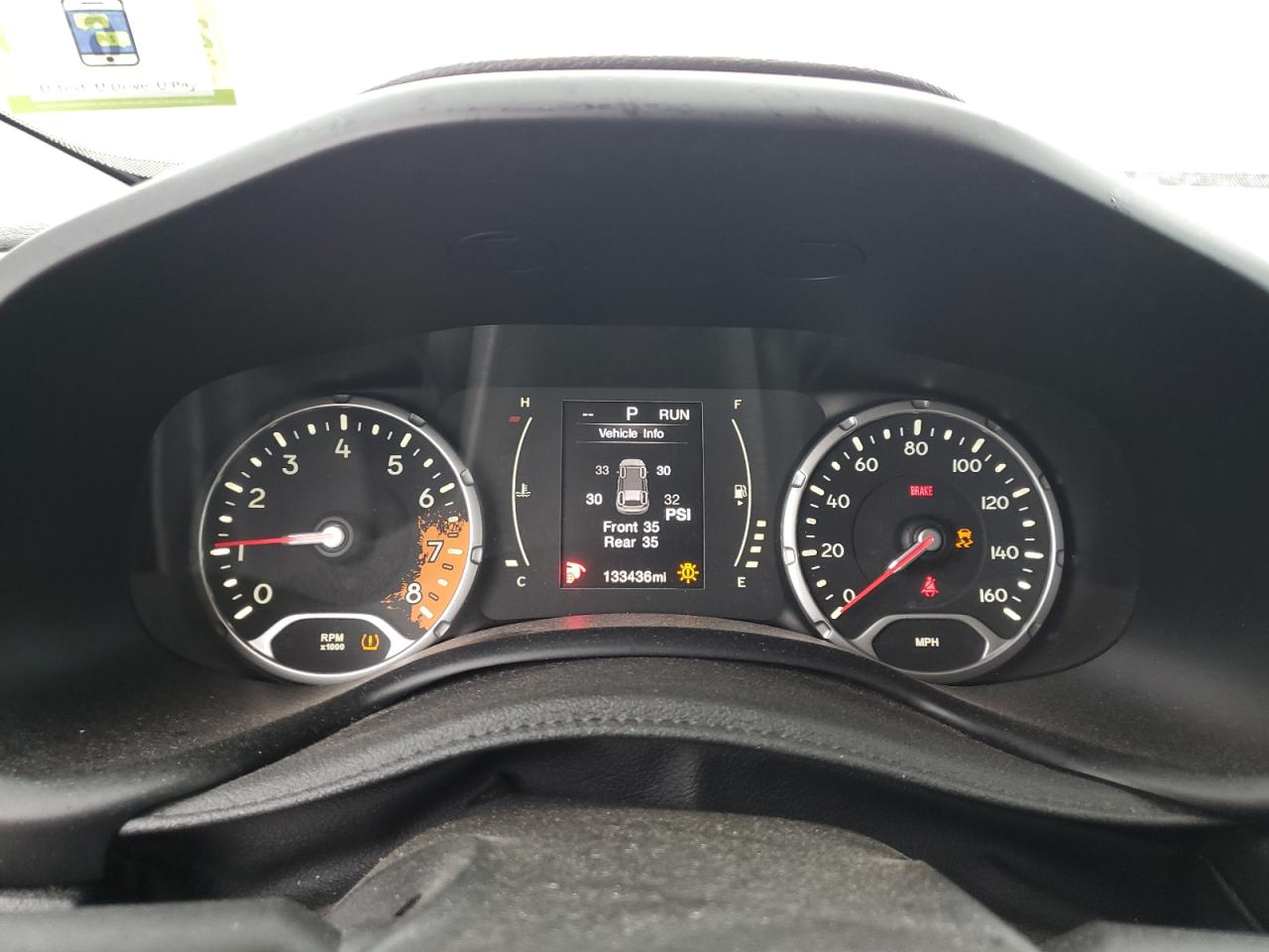 2015 Jeep Renegade Latitude VIN: ZACCJBBT0FPB40419 Lot: 81557405